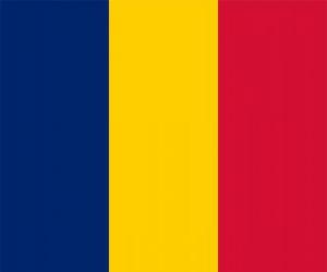 yapboz Çad Cumhuriyeti bayrağı